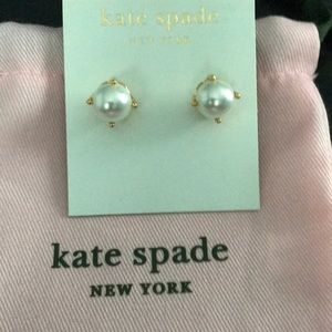 Kate Spade Pearl Stud Earrings
